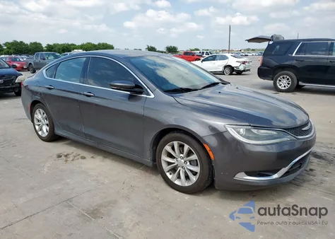 2015 Chrysler 200 C from USA, damaged, VIN 1C3CCCCB5FN599352